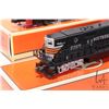 Image 3 : Two boxed Lionel O scale non- powered diesel locomotive including Sante Fe Alco A- Unit no. 6-18919 