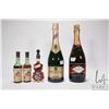 Image 1 : Two bottles of sparkling wine including Henkell Trocken, Tott's Brute plus two 9cl Royal Oporto and 