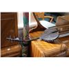 Image 2 : Three hand made musical instruments including a 50" long Didgerdoo with snake and lizard decoration,