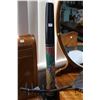 Image 3 : Three hand made musical instruments including a 50" long Didgerdoo with snake and lizard decoration,