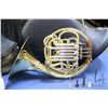 Image 2 : German made "Meister Hans Hoyer" model 602 French horn in fitted hard case with four mouthpieces inc