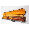 Image 1 : Violin marked " Copy of Stradivarus" Made in German 20 1/2", includes bow and fitted hard case