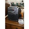 Image 1 : Venturer Karaoke machine, model # CDG-2 with five discs, working at time of cataloguing
