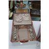 Image 2 : Three vintage suitcases including large and small Samsonite hard cases, styles 4951 and 1916 plus a 