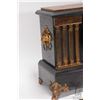 Image 3 : Mid 20th century Seth Thomas chiming mantle clock in "adamantine" case with Grecian column and lion 
