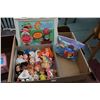 Image 2 : Selection of vintage dolls including German rubber doll, Penny Brite "Elizabeth" with extra clothes 