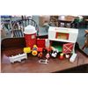 Image 1 : Fisher Price Little People farm set including barn, animals, vehicles etc.