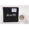 Image 1 : 14kt yellow gold "Alberta 75" gold medallion, minted in 1980 to celebrate Alberta's 75th anniversary