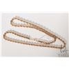Image 1 : 14kt yellow gold, 24" twisted rope necklace