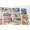 Image 2 : A complete set of 44 1966 "Topps" Red Bat series A Batman puzzle cards