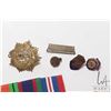 Image 2 : Selection of military medals & ribbons including Meritorious Service, the 1939-1945 star, the France