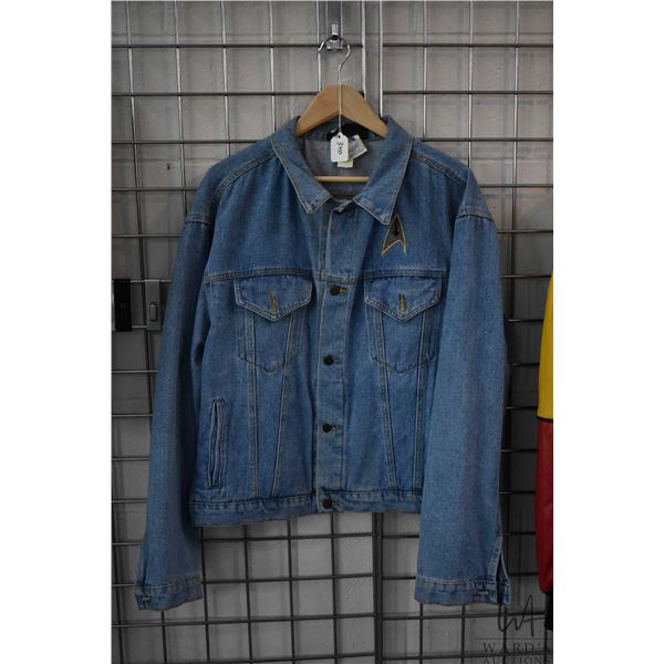 Paramount Officially Licensed Star Trek denim jacket. Size XL