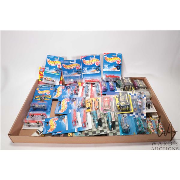 Approx. 50 die cast collectible cars including Hot Wheels, Matchbox, Nascar, etc