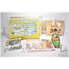 Image 1 : Flinstones collectors set by Hanna Barbara & Marx Toys, Baretta board game, Horror Gallery puzzle, T