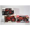 Image 1 : Three Ertl 1:16 scale die cast toys including Massey-Ferguson 135, International 460 Utility and McC