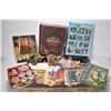 Image 1 : Selection of children's books and toys including 3 large Golden books, Cutout books, animation books