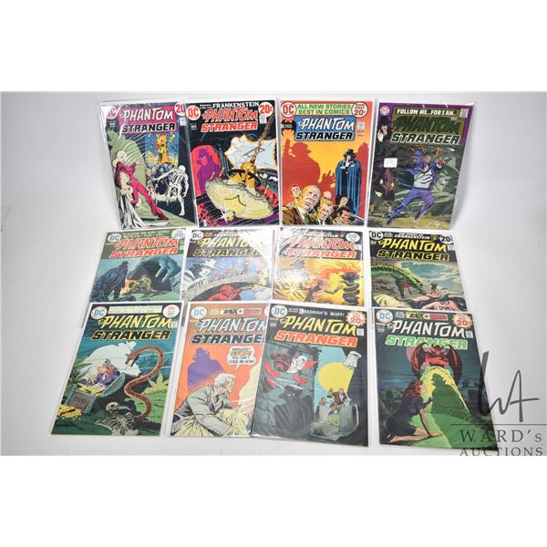 Twelve D.C. The Phantom Stranger comics including #7, 21, 23, 24, 25, 29, 30, 31, 32, 33, 35 & 36