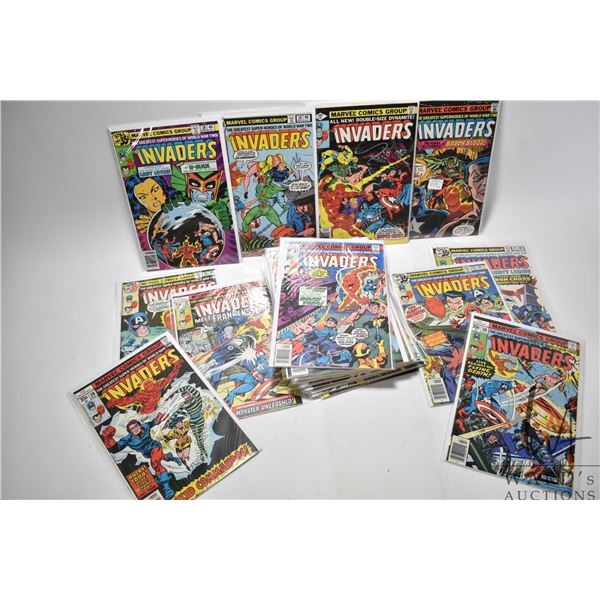 29 Marvel comics "The Invaders" assorted #'s 2 - 41