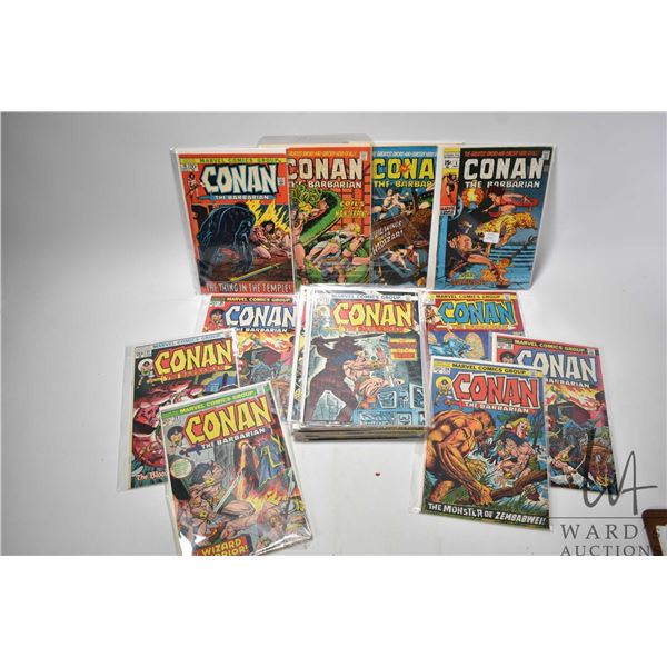 27 Marvel comics "Conan The Barbarian" assorted #'s 5 - 243