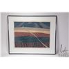 Image 1 : Framed limited edition Japanese wood block print 6/20, artist signed, outside dimensions including f