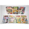 Image 1 : Seven D.C. Adventure comics including #378, 379, 383, 387, 389, 391 & 395