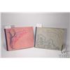 Image 1 : Two antique books including Snow White and Sleeping Beauty. From Grimm's Fairy tales, Stuttgart, Wal
