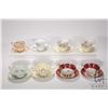 Image 1 : Seven Paragon china teacups and saucers plus on demitasse, including three Princess Margaret Rose. N