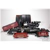 Image 1 : Bachmann G scale "Big Haulers Rocky Mountain Express" electric train set including steam locomotive 