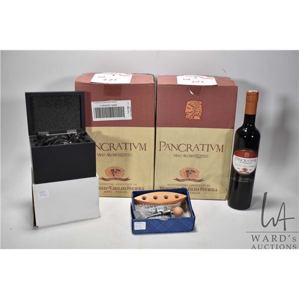 Two full cases, each containing six bottle of Vinchio Vaglio Pancratium Italian wine/ 16%ABV/ 500ml/