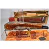 Image 2 : Five Star Brandy in musket crystal bottle/ 40% ABV /375ml and XO Napoleon Brandy in leopard crystal/