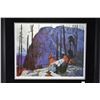Image 2 : Framed limited edition print "Algoma Hill" by artist Lawren Harris, overall dimensions including fra