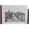 Image 2 : Two vintage framed prints including signed limited edition etched print of Madrid, pencil signed 33/