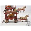 Image 2 : Vintage cast iron Kenton / Kenton style single horse drawn circus wagons, each with driver and tiger