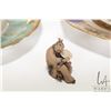 Image 2 : Selection of Oriental collectibles including stone stamps, Noritake dish with drip tray and ladle, t