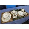 Image 1 : Set of Lady Louise, American made Syracus china dinnerware "Old Ivory" including settings for eight 