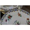 Image 2 : Set of Lady Louise, American made Syracus china dinnerware "Old Ivory" including settings for eight 