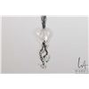 Image 2 : Three pieces of Silpada sterling silver jewellery including hammered oval link necklace 34", "Daintr