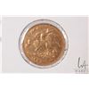 Image 2 : English gold 1/2 sovereign coin "Old Victoria" 1901