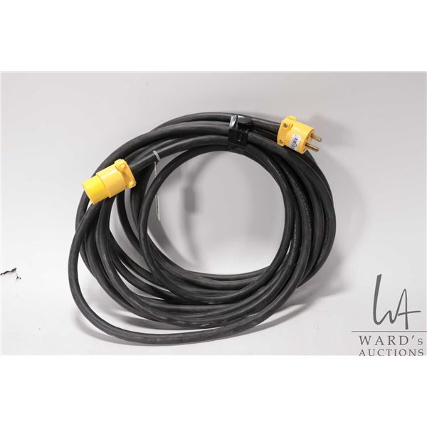 14 gauge 30' long extension cord with 15 amp-250 volt ends