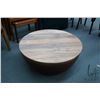 Image 1 : Pier One Imports modern, mid century style 31" diameter coffee table