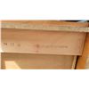 Image 3 : Mid century modern teak, three drawer filing cabinet, note: will fit legal size, 39" X 20" X 24"