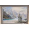 Image 2 : Two framed vintage pastel drawings, both landscapes and signed by Calgary artist (Maisie) Wride, 7" 