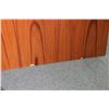 Image 2 : Mid century modern teak, three drawer filing cabinet, note: will fit legal size, 39" X 20" X 24"