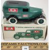 Image 1 : ERTL B-A BOWTIE 1932 DIECAST PANEL DELIVERY BANK - 1:25 SCALE 