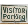 Image 1 : VISITOR PARKING METAL STREET SIGN