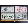 Image 1 : LOT OF 4 - ONTARIO LICENCE PLATES - INCL 1971 & 1973