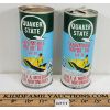Image 1 : LOT OF 2 - QUAKER STATE SNOWMOBILE MOTOR OIL 160Z CAN