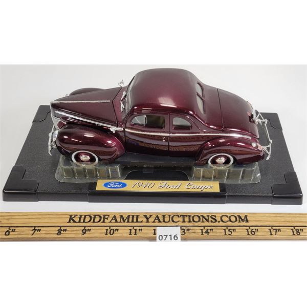1940 FORD COUPE DIECAST MODEL CAR