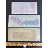 Image 2 : LOT OF 3 - ESSO GLASS PUMP PLATES