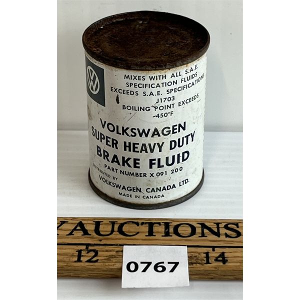 VOLKSWAGEN 4 OZ BRAKE FLUID CAN 